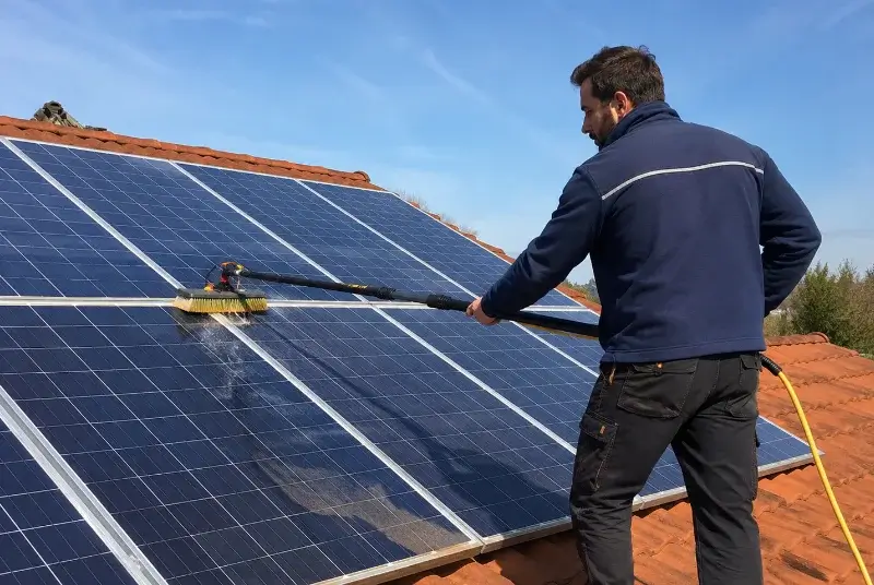 Nettoyage et entretien de panneaux solaires à Saint-Félix