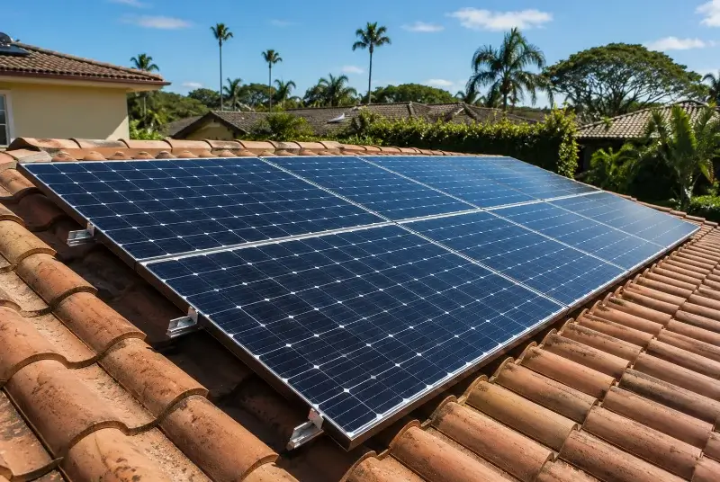 Installation de panneaux solaires à Saint-Félix